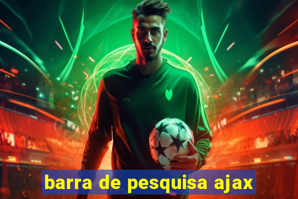 barra de pesquisa ajax